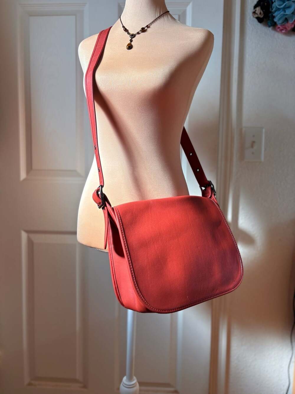 Coach 75TH ANNIVERSARY Limited Edition Women's Leather Shoulder Saddle Bag in To